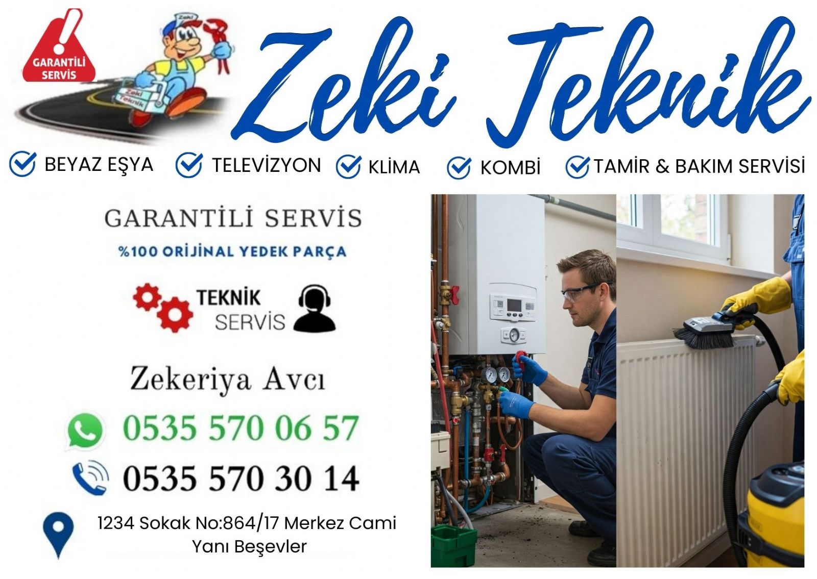 Beşevler Demirdöküm Servisi